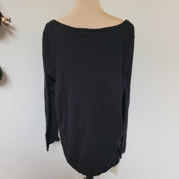 Torrid Black 1/4 zip Sweater - Picture 5 of 5